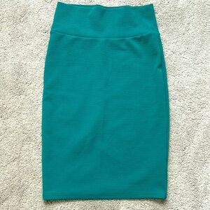 LulaRoe Green Pencil Skirt